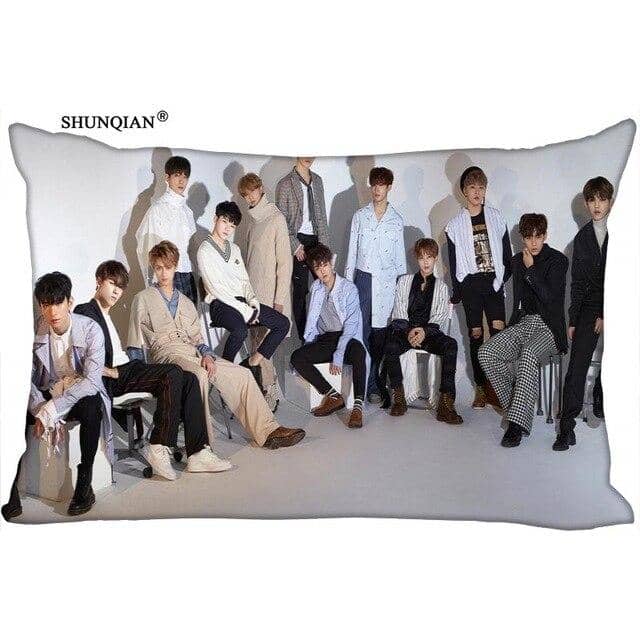 Kpop Newest KPOP Seventeen printed rectangular pillowcase Fashion Decorative two sided printing satin pillow cover Custom your image gift that you'll fall in love with. At an affordable price at KPOPSHOP, We sell a variety of KPOP Seventeen printed rectangular pillowcase Fashion Decorative two sided printing satin pillow cover Custom your image gift with Free Shipping.