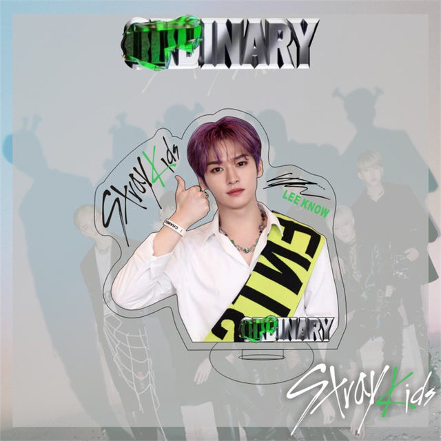 KPOP Stray Kids ODDINARY Standing Sign Album StrayKids Acrylic Stand Model Plate Desk Decor