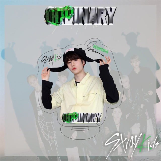 KPOP Stray Kids ODDINARY Standing Sign Album StrayKids Acrylic Stand Model Plate Desk Decor
