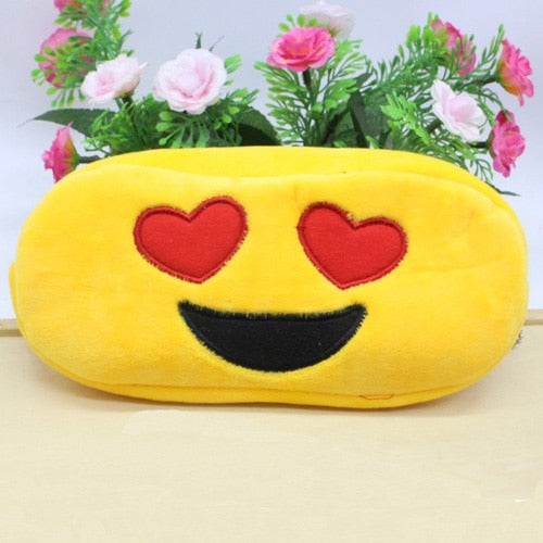 Kawaii Cartoon Pencil Case Plush Cute Handle Pencilcase School Supplies Pencil Bag for Boy Girl Stationery Pouch