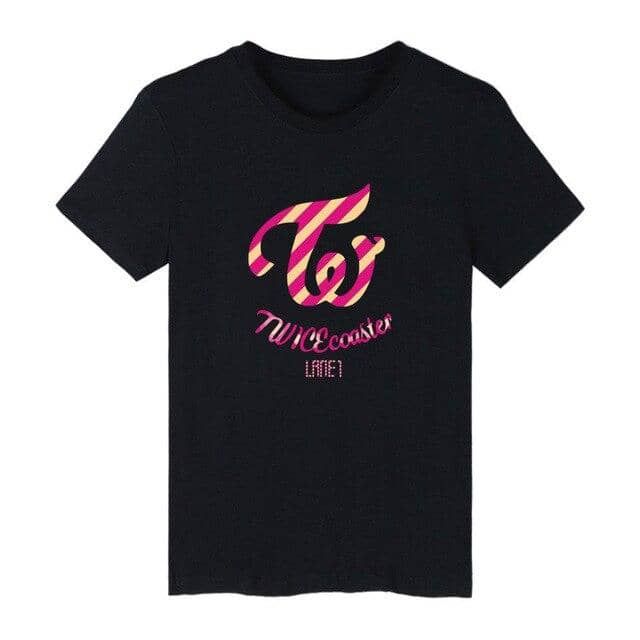 Kpop Newest Korean Fashion KPOP TWICE T Shirt Women Men TWICE Third Mini Album TWICEcoaster LANE1 O-Neck Short Sleeve Cotton T-Shirt Femme that you'll fall in love with. At an affordable price at KPOPSHOP, We sell a variety of Korean Fashion KPOP TWICE T Shirt Women Men TWICE Third Mini Album TWICEcoaster LANE1 O-Neck Short Sleeve Cotton T-Shirt Femme with Free Shipping.