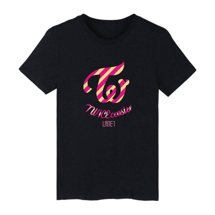 Kpop Newest Korean Fashion KPOP TWICE T Shirt Women Men TWICE Third Mini Album TWICEcoaster LANE1 O-Neck Short Sleeve Cotton T-Shirt Femme that you'll fall in love with. At an affordable price at KPOPSHOP, We sell a variety of Korean Fashion KPOP TWICE T Shirt Women Men TWICE Third Mini Album TWICEcoaster LANE1 O-Neck Short Sleeve Cotton T-Shirt Femme with Free Shipping.
