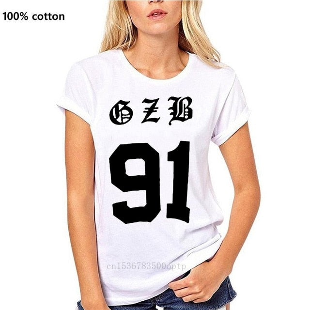 Kpop 2ne1 T Shirt men Tops Cotton Black White Funny Tee Shirt