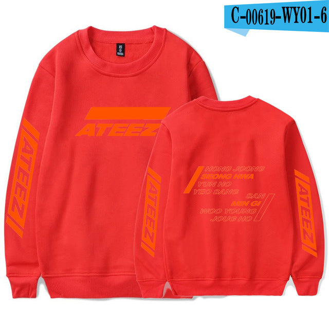Kpop ATEEZ Hoodie Sweatshirt Women and Men  Sweatshirt tshirts Plus Size XXXXL - Kpopshop