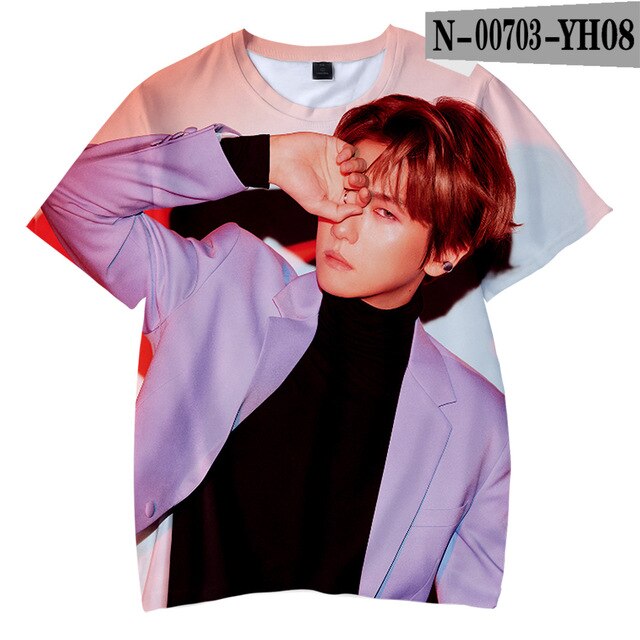Kpop Bang Store EXO Love Shot 3D Children T-shirts Tshirts Kids Wear - Kpopshop