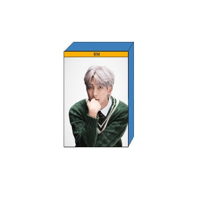 Kpop Bangtan Boys New Album MAP OF THE_SOUL 7 Self Made LOMO Card Small Card Postcard Collection Gift