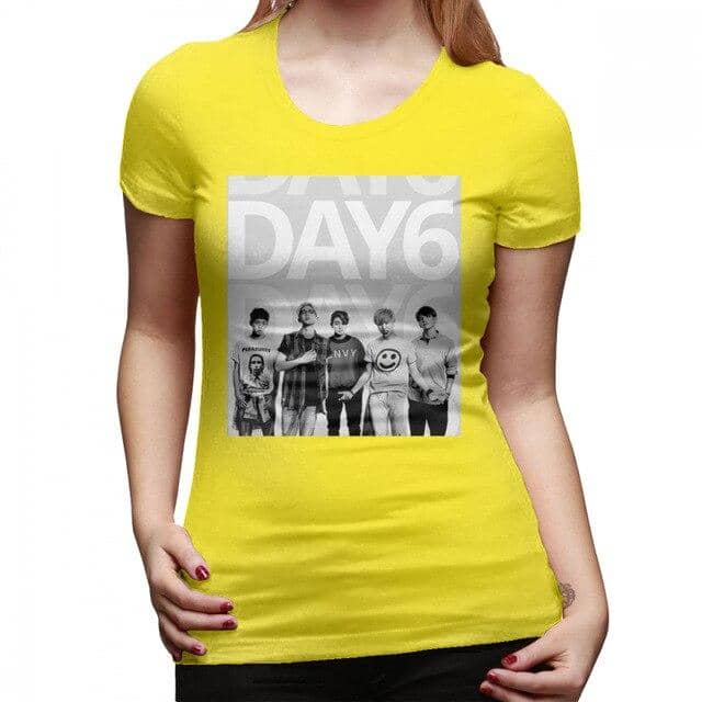 Kpop Newest Kpop Day6 T-Shirt Day6 T Shirt Short-Sleeve Funny Women tshirt Graphic Street Style Green Plus Size 100 Cotton Ladies Tee Shirt that you'll fall in love with. At an affordable price at KPOPSHOP, We sell a variety of Kpop Day6 T-Shirt Day6 T Shirt Short-Sleeve Funny Women tshirt Graphic Street Style Green Plus Size 100 Cotton Ladies Tee Shirt with Free Shipping.