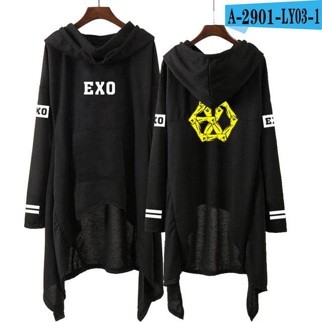 Kpop Newest Kpop EXO New Fashion Korean EXO DO LAY SE HUN KAI SING FOR YOU EXO Hoodies Long skirt women Harajuku Sweatshirts Girls Pullovers that you'll fall in love with. At an affordable price at KPOPSHOP, We sell a variety of Kpop EXO New Fashion Korean EXO DO LAY SE HUN KAI SING FOR YOU EXO Hoodies Long skirt women Harajuku Sweatshirts Girls Pullovers with Free Shipping.