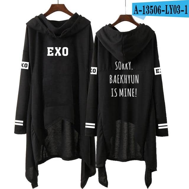 Kpop Newest Kpop EXO New Fashion Korean EXO DO LAY SE HUN KAI SING FOR YOU EXO Hoodies Long skirt women Harajuku Sweatshirts Girls Pullovers that you'll fall in love with. At an affordable price at KPOPSHOP, We sell a variety of Kpop EXO New Fashion Korean EXO DO LAY SE HUN KAI SING FOR YOU EXO Hoodies Long skirt women Harajuku Sweatshirts Girls Pullovers with Free Shipping.
