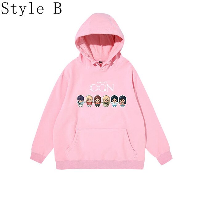 Kpop GFRIEND Album CON Printing Hoodies Sweatshirt Unisex