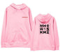 Kpop monsta x concert the code same pullover fleece/thin supportive loose Sweatshirt 4 colors - Kpopshop