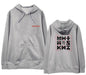 Kpop monsta x concert the code same pullover fleece/thin supportive loose Sweatshirt 4 colors - Kpopshop