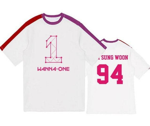 Kpop Newest Kpop wanna one member name printing o neck short sleeve t-shirt summer fashion unisex patchwork loose t shirt lovers tees that you'll fall in love with. At an affordable price at KPOPSHOP, We sell a variety of Kpop wanna one member name printing o neck short sleeve t-shirt summer fashion unisex patchwork loose t shirt lovers tees with Free Shipping.