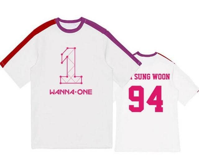 Kpop Newest Kpop wanna one member name printing o neck short sleeve t-shirt summer fashion unisex patchwork loose t shirt lovers tees that you'll fall in love with. At an affordable price at KPOPSHOP, We sell a variety of Kpop wanna one member name printing o neck short sleeve t-shirt summer fashion unisex patchwork loose t shirt lovers tees with Free Shipping.