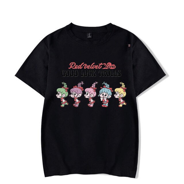 Red Velvet Kpop Summer T-shirt Short Sleeve 2021 New Arrival Cool Fashion Casual Stylish T-shirt Women/men