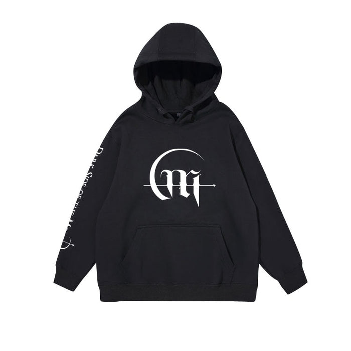 Mamamoo moonbyul album dark side of the moon same printing pullover/zipper hoodies