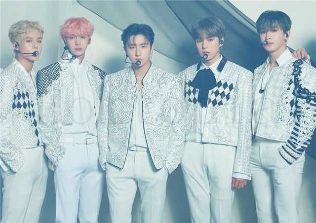 Monsta X Kpop Posters High Definition Home Decoration Glossy Paper Prints