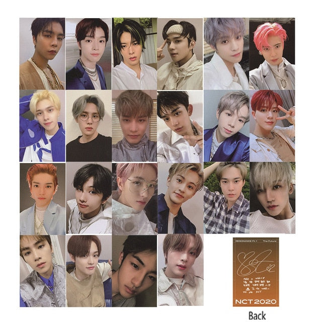 NCT Photo album card Fashion Kpop Nct 127 DREAM signature Photocard High quality Kpop lomo card