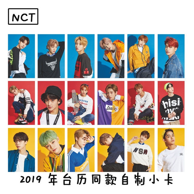 NCT Photo album card Fashion Kpop Nct 127 DREAM signature Photocard High quality Kpop lomo card