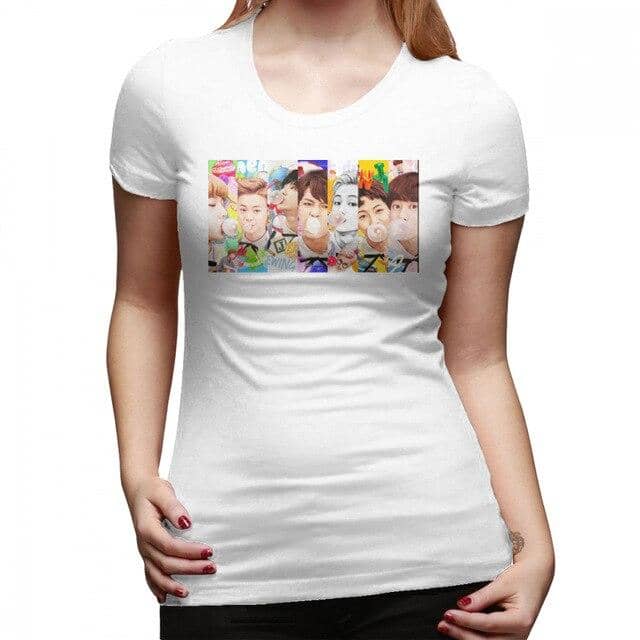 Kpop Newest Nct Dream T-Shirt NCT DREAM- Chewing Gum T Shirt Summer Simple Women tshirt Gray Print Large size O Neck Ladies Tee Shirt that you'll fall in love with. At an affordable price at KPOPSHOP, We sell a variety of Nct Dream T-Shirt NCT DREAM- Chewing Gum T Shirt Summer Simple Women tshirt Gray Print Large size O Neck Ladies Tee Shirt with Free Shipping.