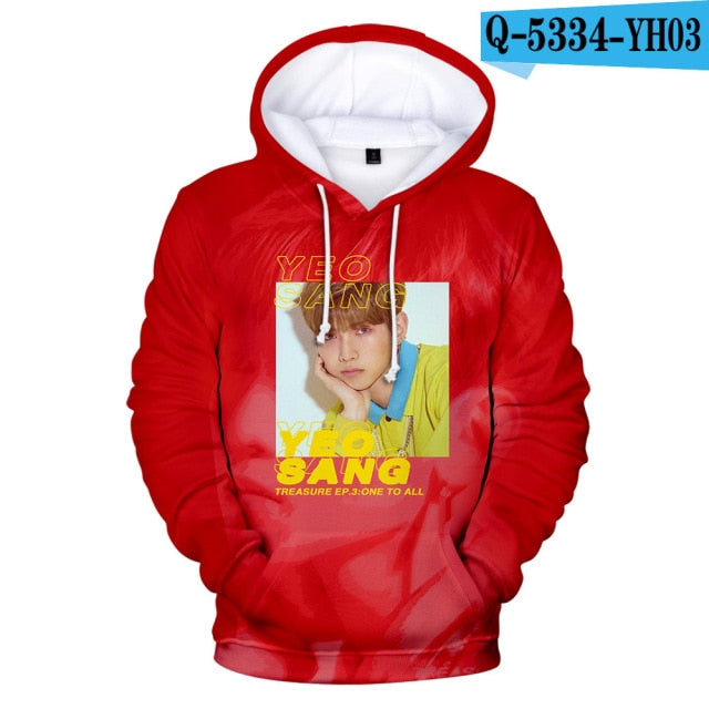 KPOP K-POP ATEEZ Album 3D Printed Women/Men Hoodies Sweatshirts