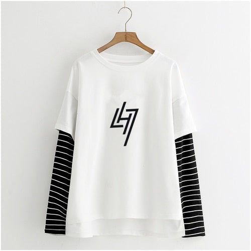 New Fashion Hip Hop Casual T-shirt Exo Monster Women Men