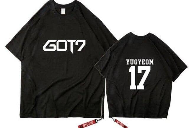 Kpop Newest New arrival got7 logo/member name printing oversize t shirt for summer kpop unisex color stripes/zipper o neck loose t-shirt that you'll fall in love with. At an affordable price at KPOPSHOP, We sell a variety of New arrival got7 logo/member name printing oversize t shirt for summer kpop unisex color stripes/zipper o neck loose t-shirt with Free Shipping.