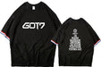 Kpop Newest New arrival got7 logo/member name printing oversize t shirt for summer kpop unisex color stripes/zipper o neck loose t-shirt that you'll fall in love with. At an affordable price at KPOPSHOP, We sell a variety of New arrival got7 logo/member name printing oversize t shirt for summer kpop unisex color stripes/zipper o neck loose t-shirt with Free Shipping.