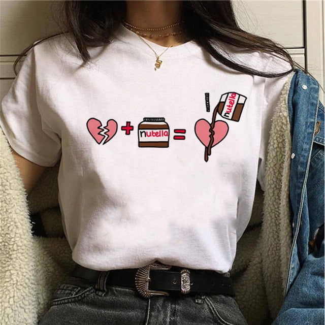 Kpopshop Originals - Nutella Women 90s T-Shirt - Kpopshop