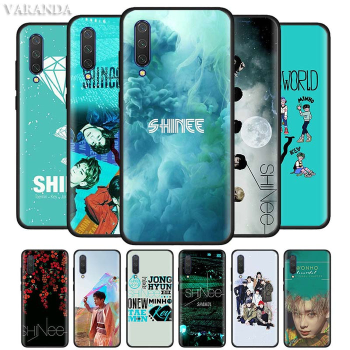 SHINee KPOP Boy group Cases for Xiaomi Mi Poco X3 NFC X2 C3 Note 10 Ultra 5G 9T 9 CC9 Pro SE Lite M2 F2 TPU Phone