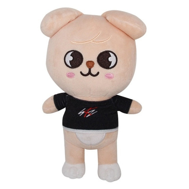 Skzoo Plush Toys Stray Kids 20cm Cartoon Stuffed Animal Plushies Doll Bbokari Leebit Wolf Chan Puppym Kids Adults Fans Gift