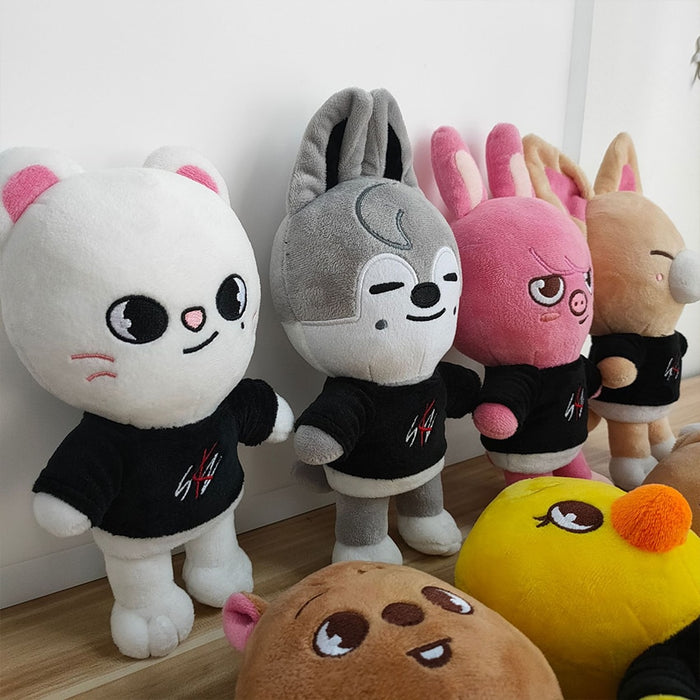 Skzoo Plush Toys Stray Kids Cartoon Stuffed Animal Plushies Doll Kawaii Companion for Kids Adults Fans