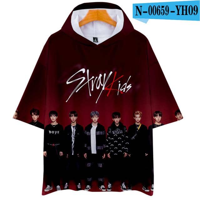 Kpop Newest Stray Kids 3D Hoodies Fashion Pullover T-shirt Cool Oversize Hoodies 2019 New Unisex Summer/Autumn Cool T-shirts that you'll fall in love with. At an affordable price at KPOPSHOP, We sell a variety of Stray Kids 3D Hoodies Fashion Pullover T-shirt Cool Oversize Hoodies 2019 New Unisex Summer/Autumn Cool T-shirts with Free Shipping.