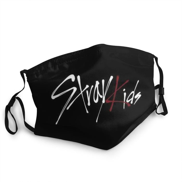 Stray Kids Pattern masks, reusable masks, anti-fog and dust masks, protective masks with filters, respirator masks