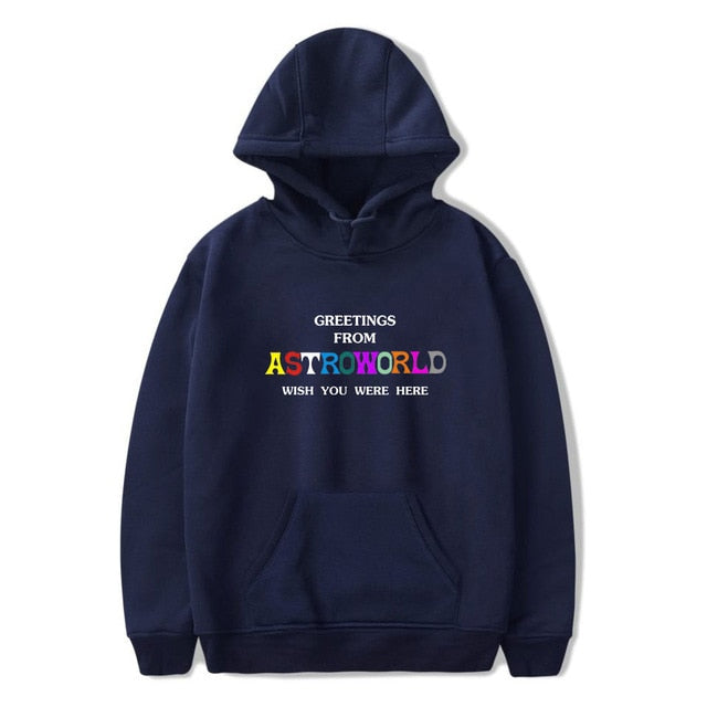New Arrival Astro world Printed Hoodie Tour I Went To Astro World Album Artist Music Hoodie Wish You Were Here Tops