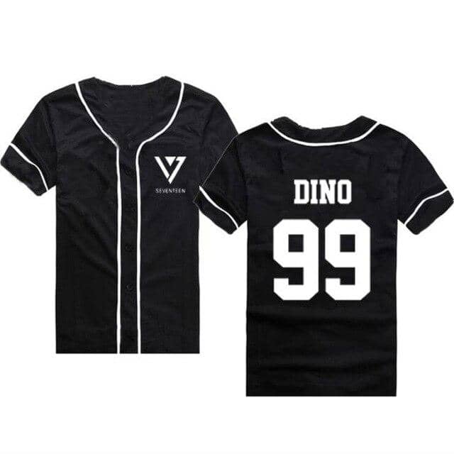 Kpop Newest Summer Korean Fashion Hip Hop Baseball T Shirt KPOP Seventeen 17 Short Sleeve T-Shirt Women Men Baseball Uniform Couple Shirt that you'll fall in love with. At an affordable price at KPOPSHOP, We sell a variety of Summer Korean Fashion Hip Hop Baseball T Shirt KPOP Seventeen 17 Short Sleeve T-Shirt Women Men Baseball Uniform Couple Shirt with Free Shipping.