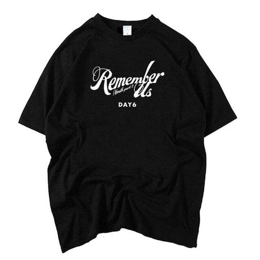 Kpop Newest Summer style day6 album remember us youth part2 same printing o neck short sleeve t shirt kpop unisex loose t-shirt 5 colors that you'll fall in love with. At an affordable price at KPOPSHOP, We sell a variety of Summer style day6 album remember us youth part2 same printing o neck short sleeve t shirt kpop unisex loose t-shirt 5 colors with Free Shipping.