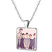 Kpop Newest TAFREE Kpop Day6 Photo Pendant Necklace Square Shape Glass Cabochon Necklaces Rhodium Plated Metal Link Chain Jewelry DAY23 that you'll fall in love with. At an affordable price at KPOPSHOP, We sell a variety of TAFREE Kpop Day6 Photo Pendant Necklace Square Shape Glass Cabochon Necklaces Rhodium Plated Metal Link Chain Jewelry DAY23 with Free Shipping.