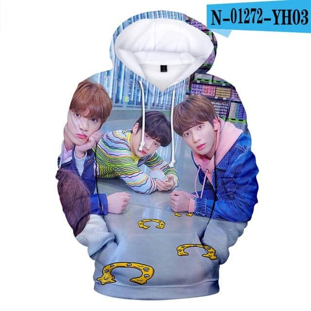 Kpop Newest TJ 3D TXT Hoodies Sweatshirt Fashion Soft Winter/Autumn Hoodies Kpop Hip Hop Long Sleeve TOMORROW X TOGETHER Hoodies Sweatshirt that you'll fall in love with. At an affordable price at KPOPSHOP, We sell a variety of TJ 3D TXT Hoodies Sweatshirt Fashion Soft Winter/Autumn Hoodies Kpop Hip Hop Long Sleeve TOMORROW X TOGETHER Hoodies Sweatshirt with Free Shipping.