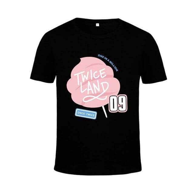 Kpop Newest TWICE Twiceland T-shirt Same Paragraph Short-sleeved Men and Women Lovers Dropshipping that you'll fall in love with. At an affordable price at KPOPSHOP, We sell a variety of TWICE Twiceland T-shirt Same Paragraph Short-sleeved Men and Women Lovers Dropshipping with Free Shipping.