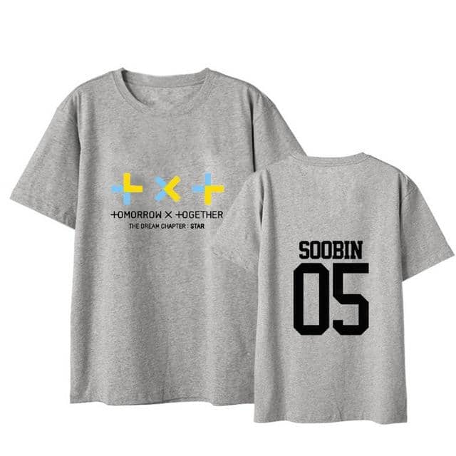 TXT Kpop Member name  TXT korean  women men tops - Kpopshop