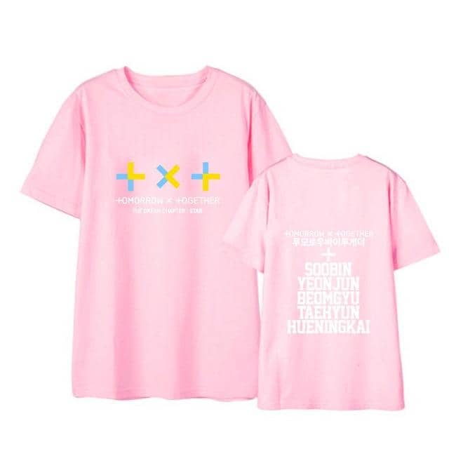 TXT Kpop Member name  TXT korean  women men tops - Kpopshop