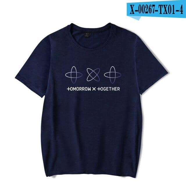 TXT T-shirt Kpop Kpop TOMORROW X TOGETHER Man Woman T-shirt Hip-Hop - Kpopshop