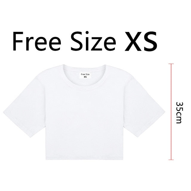 Kawaii T Shirt Women  Funny Cartoon T-shirt Cute Anime Top Tee Female