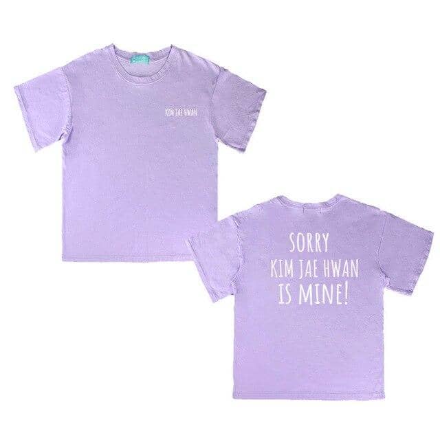 Kpop Newest Wanna one KPOP Korean version summer Short-sleeved T-shirt Pure color fashion Simple purple Letter printing Loose Women Lovers that you'll fall in love with. At an affordable price at KPOPSHOP, We sell a variety of Wanna one KPOP Korean version summer Short-sleeved T-shirt Pure color fashion Simple purple Letter printing Loose Women Lovers with Free Shipping.