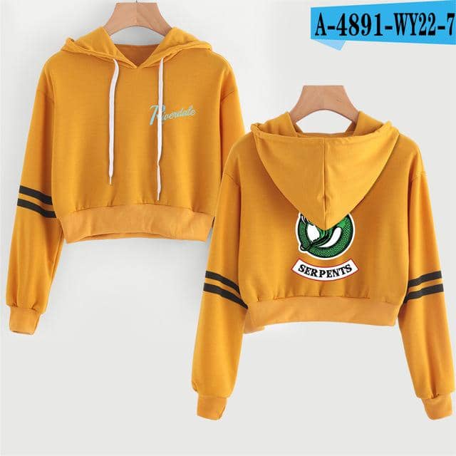 Kpop Newest Women sexy crop top hoodies RIVERDALE Southside Serpent Print harajuku Spring hot sale casual hoodies sweatshirts plus size that you'll fall in love with. At an affordable price at KPOPSHOP, We sell a variety of Women sexy crop top hoodies RIVERDALE Southside Serpent Print harajuku Spring hot sale casual hoodies sweatshirts plus size with Free Shipping.