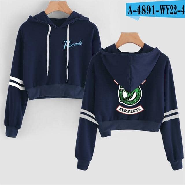 Kpop Newest Women sexy crop top hoodies RIVERDALE Southside Serpent Print harajuku Spring hot sale casual hoodies sweatshirts plus size that you'll fall in love with. At an affordable price at KPOPSHOP, We sell a variety of Women sexy crop top hoodies RIVERDALE Southside Serpent Print harajuku Spring hot sale casual hoodies sweatshirts plus size with Free Shipping.