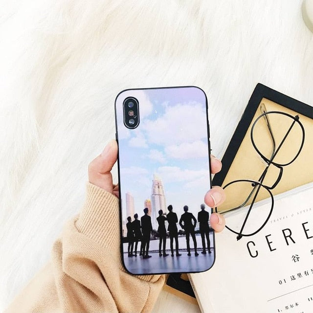 EXO Phone Case For iPhone 11 8 7 6 6S Plus X XS MAX 5 5S se 2020 11 12pro max iPhone XR case