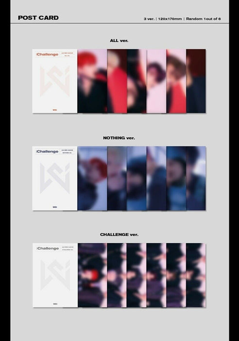 Kpop Album WEi 2nd Mini Album [IDENTITY:Challenge]