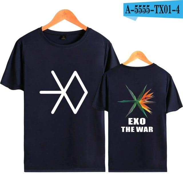 Kpop Newest kpop Korean Kpop Short Sleeve T Shirt Women men Hip Hop Summer T-shirt Cotton EXO THE WAR Idol Team Tshirt Women Brand Funny 4XL that you'll fall in love with. At an affordable price at KPOPSHOP, We sell a variety of kpop Korean Kpop Short Sleeve T Shirt Women men Hip Hop Summer T-shirt Cotton EXO THE WAR Idol Team Tshirt Women Brand Funny 4XL with Free Shipping.